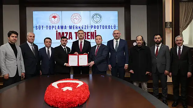 Ağrı'da Süt Toplama Merkezi Projesi hayata geçti