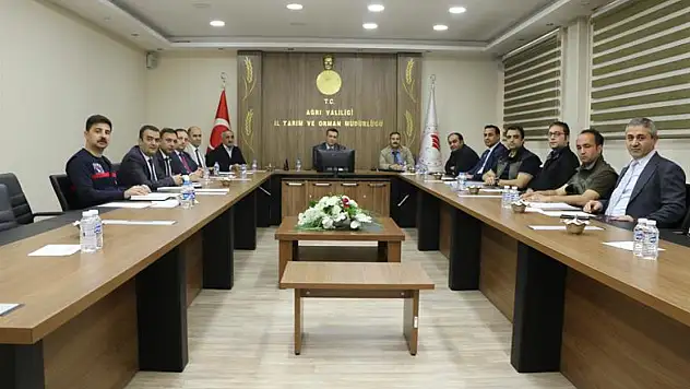 Ağrı'da tarımsal iş birliği masaya yatırıldı