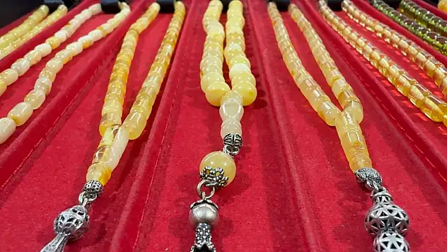 Ağrı'da tespih koleksiyoncuları için kehribar önerileri