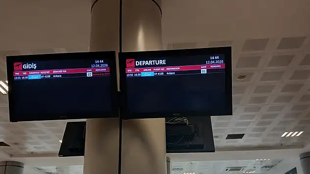 Ağrı'da uçuşlar iptal edildi yolcular tepkili