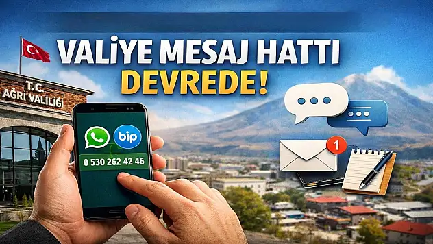 Ağrı'da valiliğe ulaşmak artık daha kolay