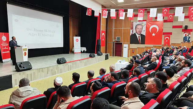 Ağrı'da vekaletle kurban organizasyonu toplantısı düzenlendi