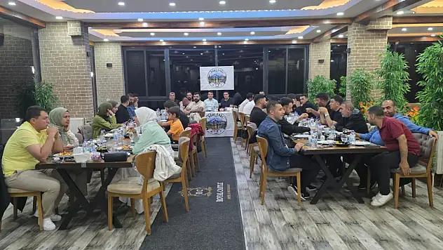 Ağrı Dağı Dağcılık Kulübü üyeleri dayanışma yemeğinde buluştu