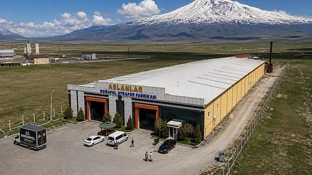 Ağrı Dağı eteklerinde kurulan fabrika devlet desteğiyle ihracata hazırlanıyor