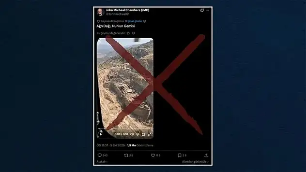 Ağrı Dağı'nda Nuh'un Gemisi bulundu iddiasının gerçeği ortaya çıktı