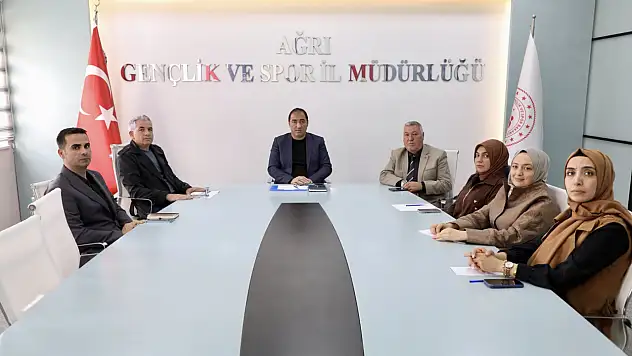 Ağrı'daki öğrenci yurtları için yeni dönem hazırlıkları masaya yatırıldı