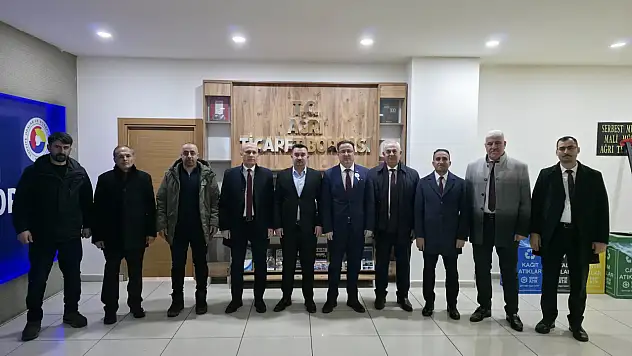 Ağrı Defterdarlığı'ndan 37. Vergi Haftası'nda Ticaret Borsası'na ziyaret