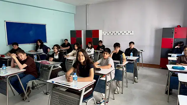 Ağrı Doğa Koleji'nde LGS maratonunun ilk adımı tamamlandı