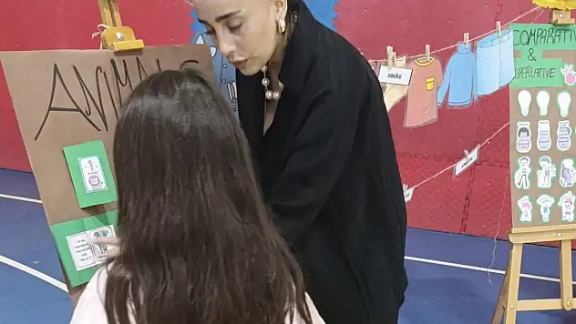Ağrı Doğa Koleji'nde minik öğrencilerin yıl sonu heyecanı