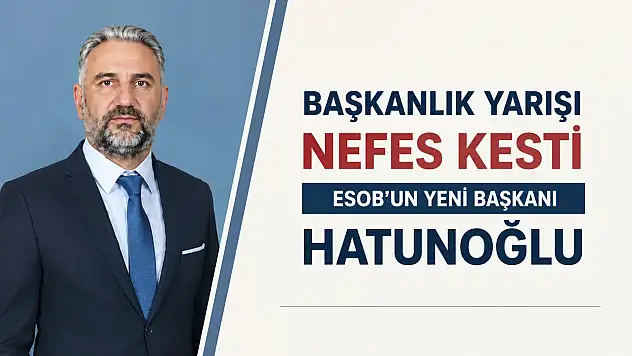 Ağrı Esnaf Odaları Birliği'nde yeni dönem: Başkanlığa Hatunoğlu seçildi