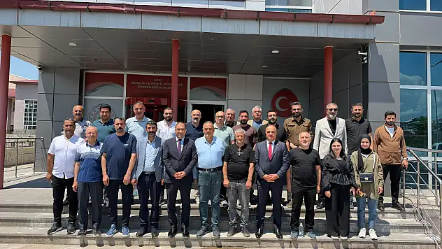 Ağrı Gençlik ve Spor İl Müdürü Çelebi basın mensuplarıyla buluştu