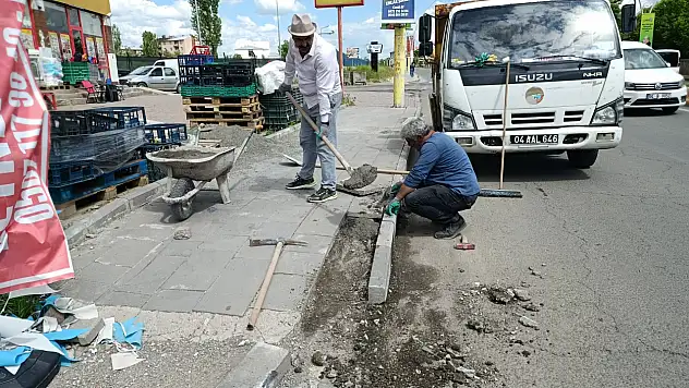 Ağrı genelinde altyapı çalışmaları hızla sürüyor
