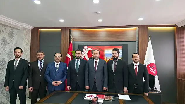 Ağrı İl Müftüsü İlhan'a ilçe müftülerinden hayırlı olsun ziyareti
