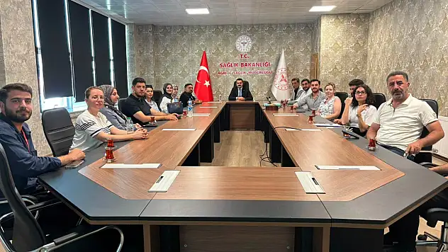 Ağrı İl Sağlık Müdürlüğü'nde basın ve iletişim masaya yatırıldı