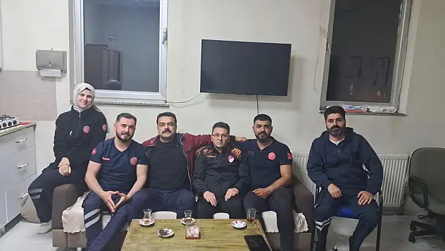 Ağrı İl Sağlık Müdürü Mehmet Acu'dan 112 ekiplerine ziyaret