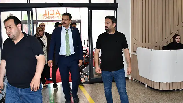 Ağrı İl Sağlık Müdürü Mehmet Acu'dan Özel Lena Hastanesi'ne ziyaret