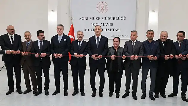Ağrı Müze Müdürlüğü hizmet binası törenle açıldı