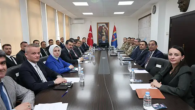 Ağrı'nın asayiş gündemi Patnos'ta şekillendi