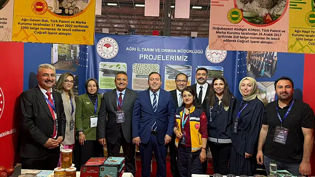 Ağrı'nın yerel ürünleri DAKAF'ta yoğun ilgi gördü