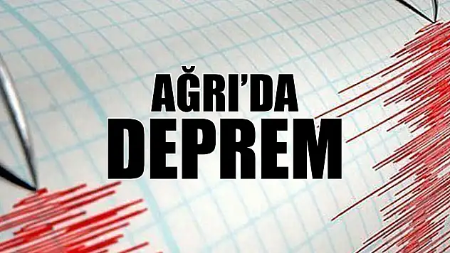 Ağrı Patnos'ta deprem