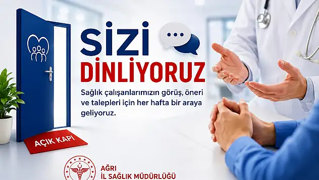 Ağrı sağlıkta açık kapı dönemini başlattı