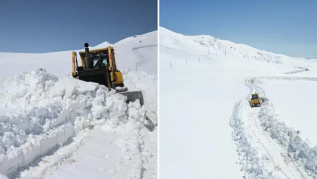 Ağrı son 66 yılın en çetin kışıyla mücadele etmeye devam ediyor
