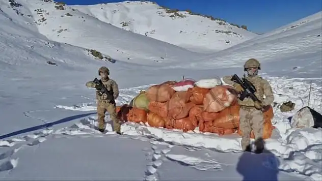 Ağrı ve Hakkari'de eş zamanlı uyuşturucu operasyonu: büyük miktarda madde ele geçirildi