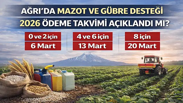Ağrılı çiftçiler bekliyor: Kim, ne zaman ödeme alacak?