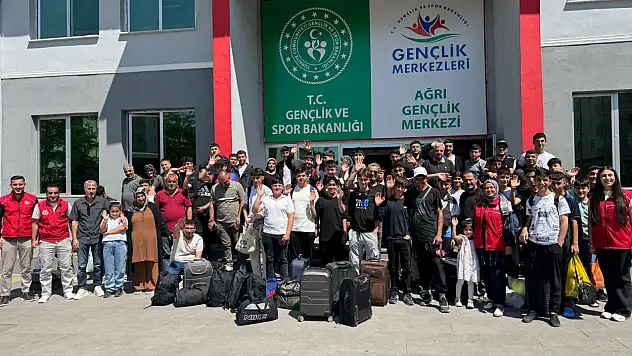 Ağrılı gençler tarih yolculuğuna çıktı