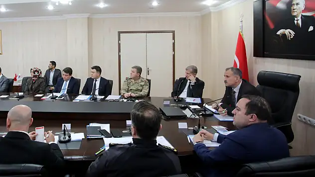 AİÇÜ'de Üniversite Güvenliği Toplantısı yapıldı
