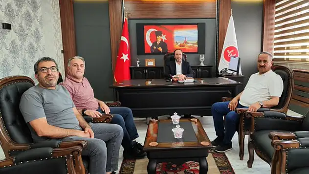 AİÇÜ heyetinden İl Müftüsü İhsan İlhan'a hayırlı olsun ziyareti