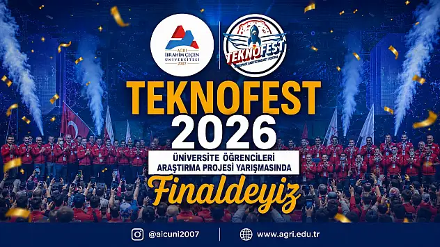AİÇÜ öğrencilerinden TEKNOFEST 2026'da büyük başarı