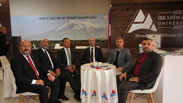 AİÇÜ standı Ağrı Tanıtım Günleri'nde yoğun ilgi gördü