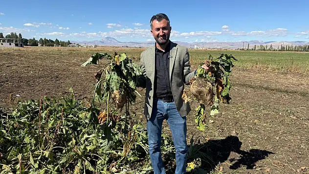 AK Parti Ağrı İl Başkanı Yıldız, pancar hasadında çiftçilerle buluştu