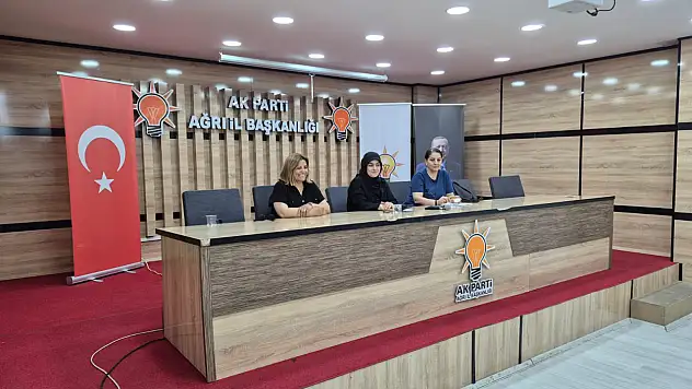 AK Parti Ağrı Kadın Kolları yeni dönem çalışmalarını değerlendirdi