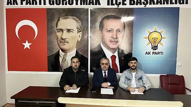 AK Parti Bitlis Güroymak'ta Gençlik Kolları Haftalık Toplantısı Yapıldı
