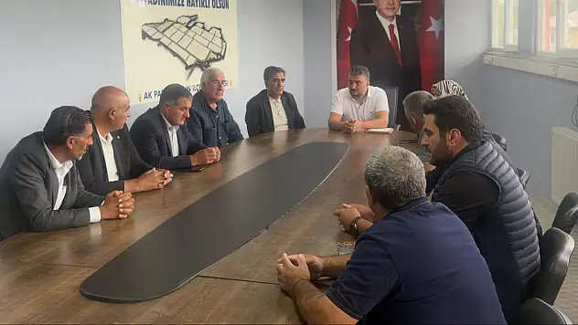 AK Parti Diyadin'de saha çalışmaları ve yeni adımlar masaya yatırıldı