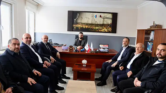 AK Parti Heyeti Bitlis Tatvan TEİAŞ İşletme Müdürlüğünü Ziyaret Etti