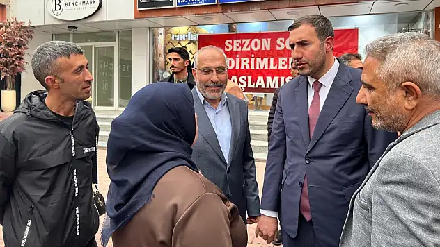 AK Parti heyeti Doğubayazıt'ta ilçenin sorunlarını konuştu
