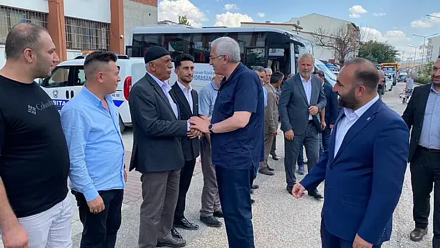 AK Parti Heyetinden Horasan Teşkilatına Çalışma Ziyareti