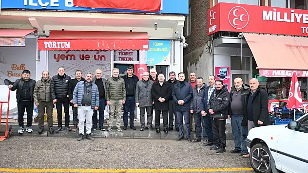 AK Parti Heyetinden Tortum'a Ziyaret: İlçenin Çalışmaları Masaya Yatırıldı