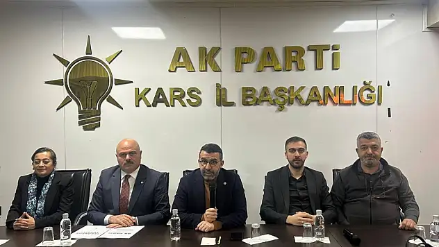 AK Parti Kars Teşkilatında Yönetim ve Yürütme Kurulu Toplantısı Gerçekleştirildi