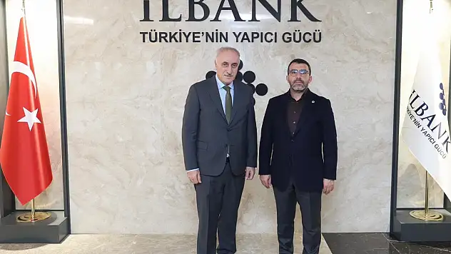 AK Parti Milletvekili Çalkın'dan İller Bankası Genel Müdür Vekili Karahan'a Hayırlı Olsun Ziyareti