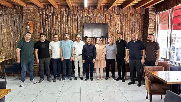 AK Parti Patnos İlçe Teşkilatı basın mensuplarıyla buluştu