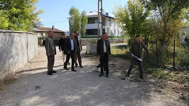 Alagöz Mahallesi'nde Sokaklar Ortak Emekle Yenileniyor