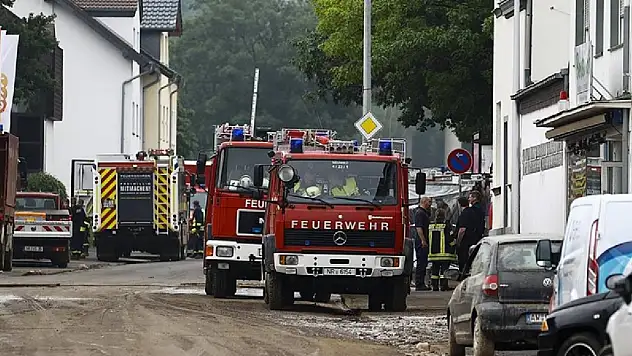 Almanya'da Etkili Yağışlar Sonucu Sel Felaketi Yaşandı