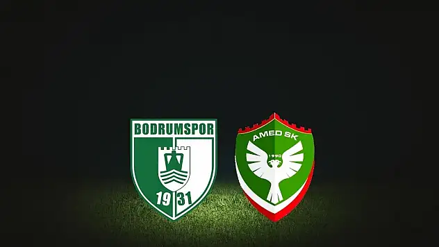 Amedspor Bodrumspor maçı hangi kanalda, saat kaçta?