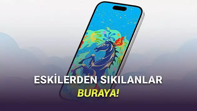 Apple'dan teknolojik estetik: At Yılı'na özel fütüristik duvar kâğıtları yayında!