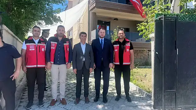 ASH Müdürü Ertaç Baki'den 15 Temmuz Gazisinin ailesine vefa ziyareti