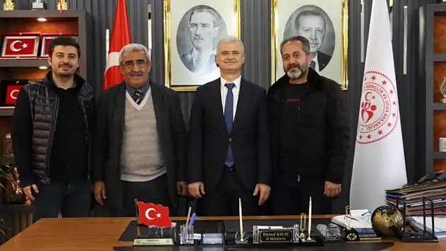 ASKF Başkanı Kemal Türkan'dan İl Müdürü Yusuf Kılıç'a Ziyaret